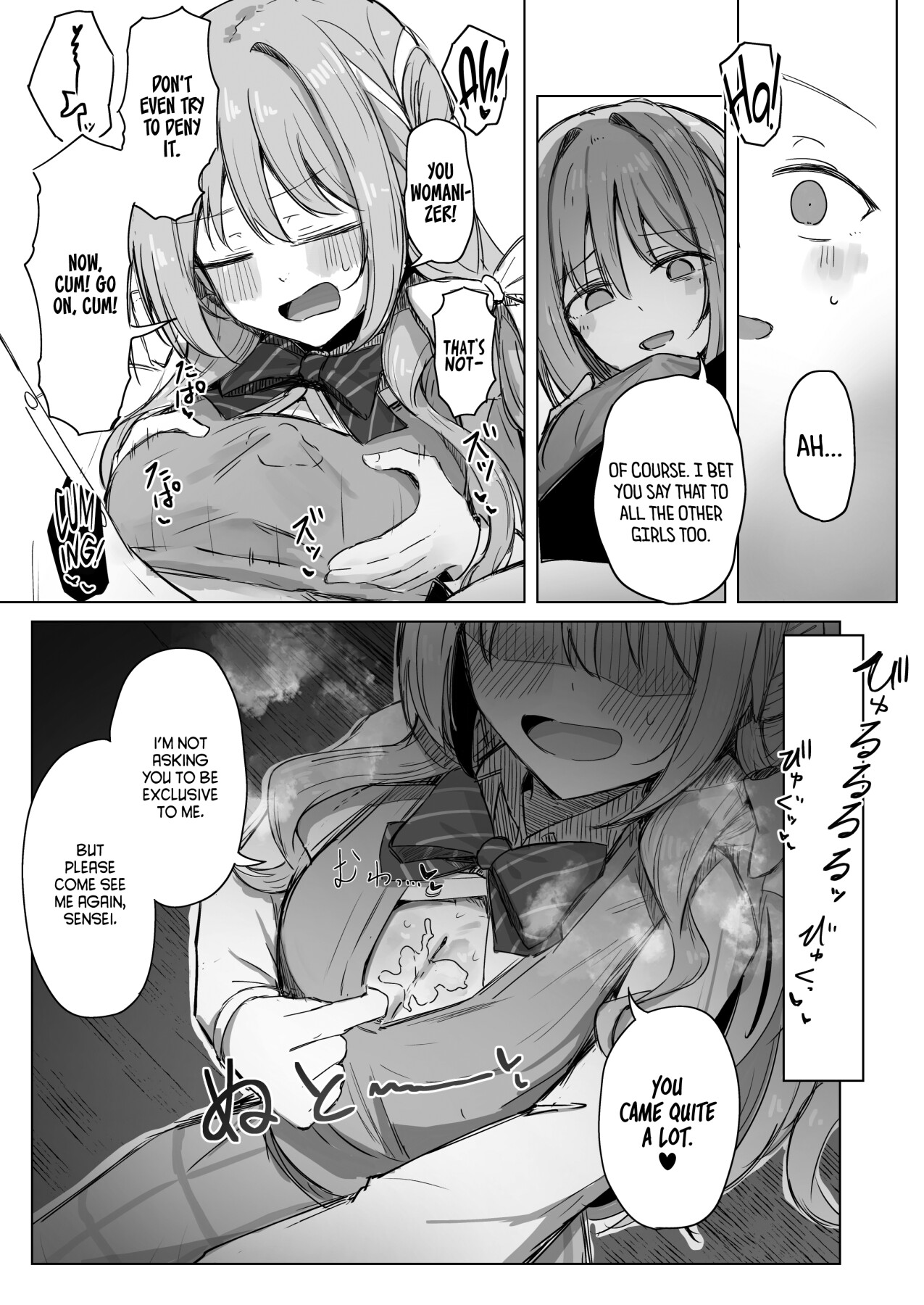 Hentai Manga Comic-If it's a dream, everything's perfectly legal-Read-14
